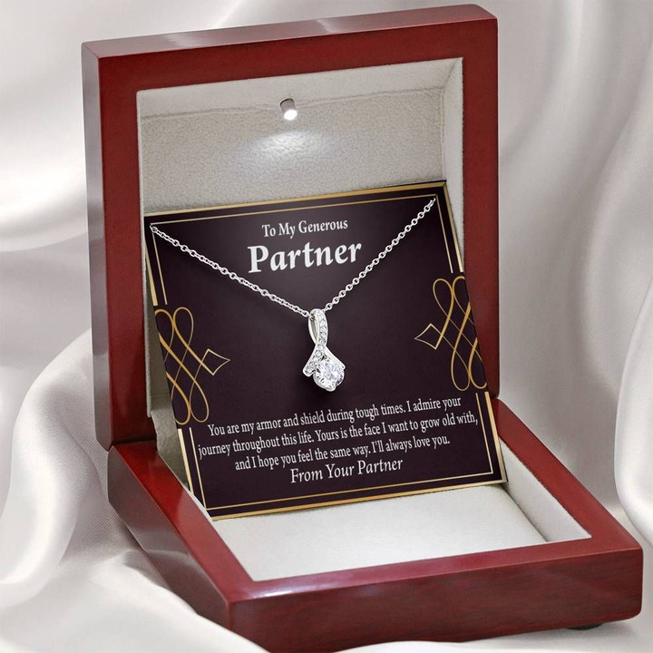 Gift For Partner Hope You Feel The Same Way Alluring Beauty Necklace