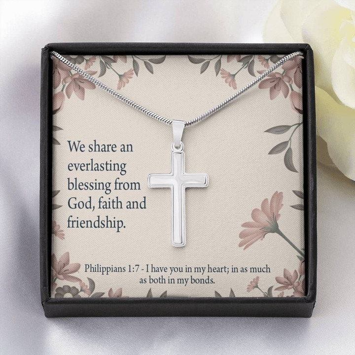 We Share An Everlasting Necklace Gift For Friend