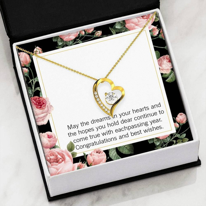 The Dreams In Your Hearts Forever Love Necklace Gift For Wife Forever Love Necklace Forever Love Necklace