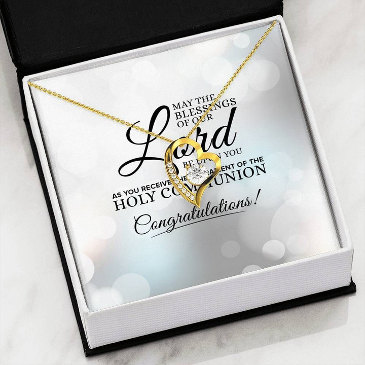 May The Blessings Of Our Lord Be Upon You Forever Love Necklace