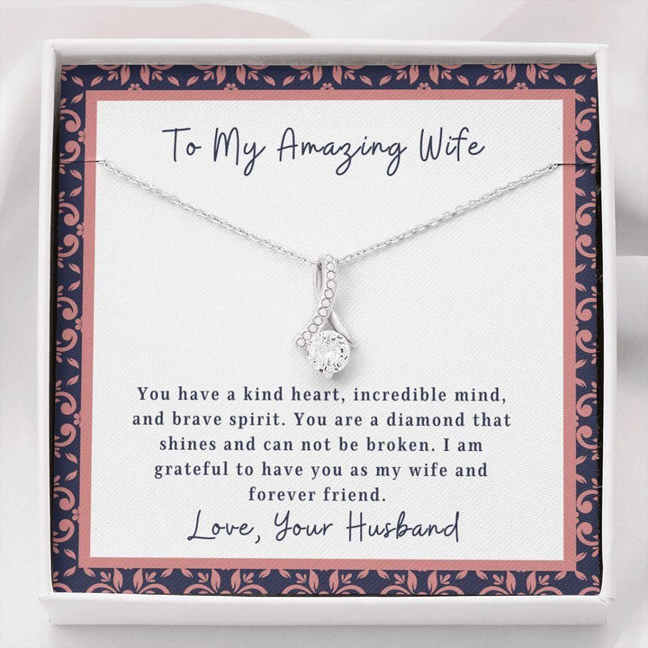 You Are An Incredible Mind Gift For Wife Alluring Beauty Necklace