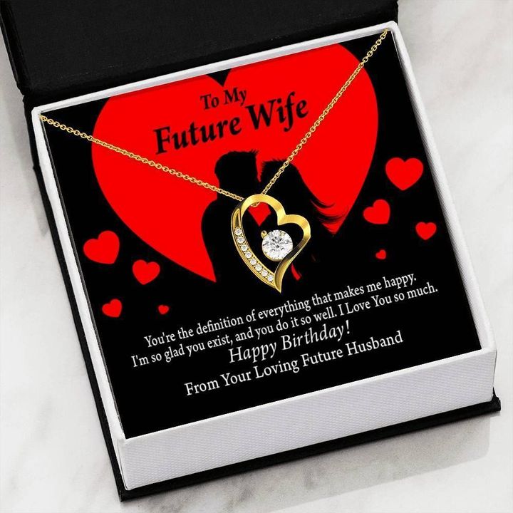 The Definition Of Everything Forever Love Necklace Gift For Wife Future Wife