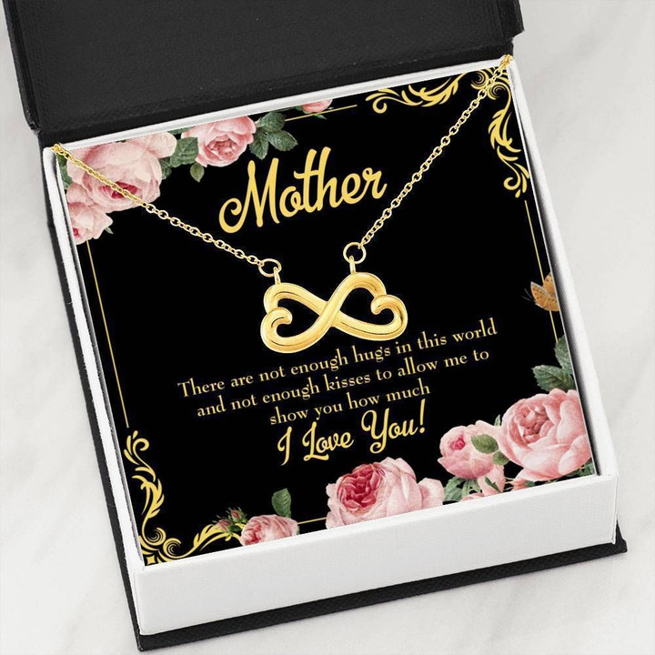 Infinity Heart Necklace Gift For Mom Mama There Are Not Enough Laugh
