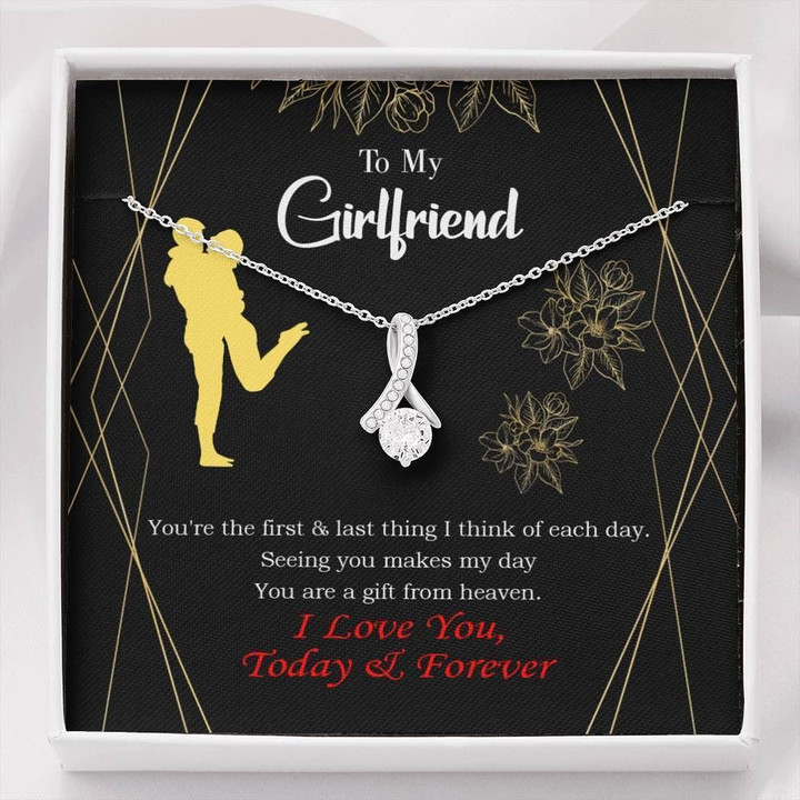 You Are A Gift From Heaven Gift For Girlfriend Alluring Beauty Necklace