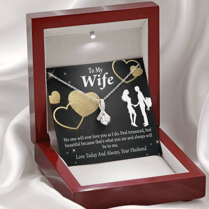 Love Today And Always Gift For Wife Alluring Beauty Necklace
