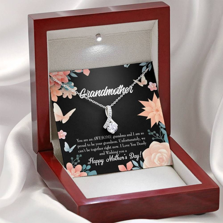To Grandmother Gift For Mother's Day Alluring Beauty Necklace