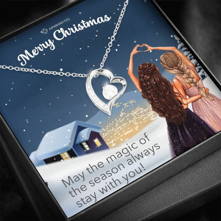 Merry Christmas Magic Of The Season Forever Love Necklace