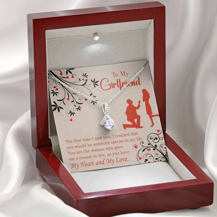 You Have My Heart And My Love Gift For Girlfriend Alluring Beauty Necklace