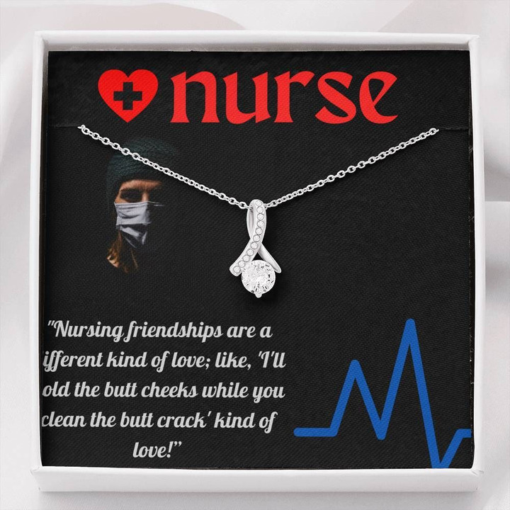 Nursing Friendship Are A Different Kind Of Love Gift For Nurse Alluring Beauty Necklace