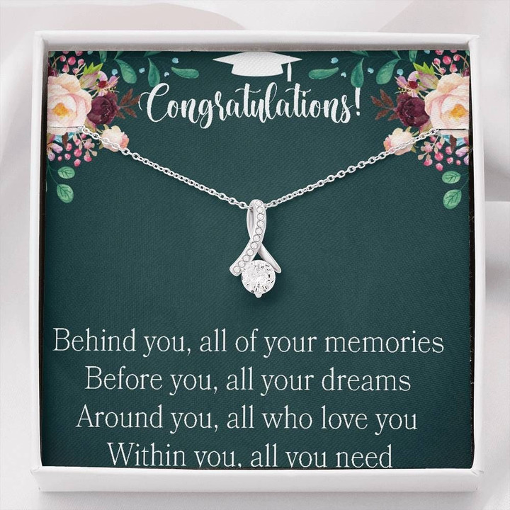 Around You All Who Love You Alluring Beauty Necklace Graduation Gift