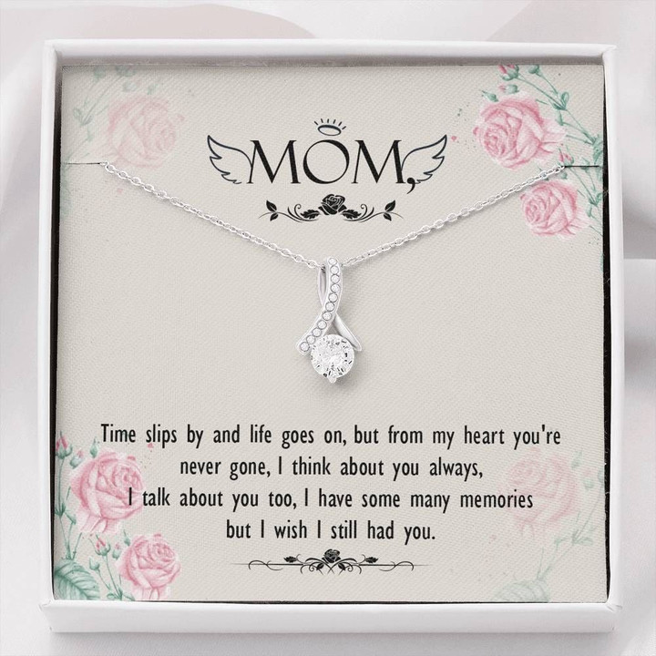 I Think About You Alluring Beauty Necklace Gift For Mom Mama