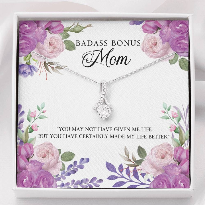 Gift For Mother Alluring Beauty Necklace You Have Certainly Made My Life Better