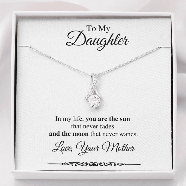 Alluring Beauty Necklace Mother Gift For Daughter You Are The Sun