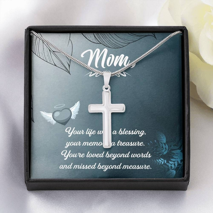 Necklace Gift For Mom You Are Loved Beyond Words