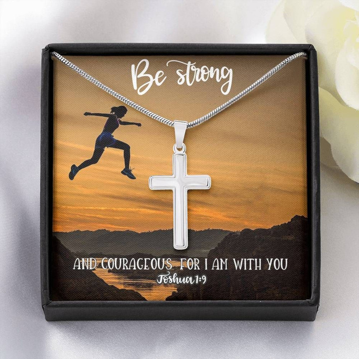 Necklace Mom Gift For Daughter Be Strong