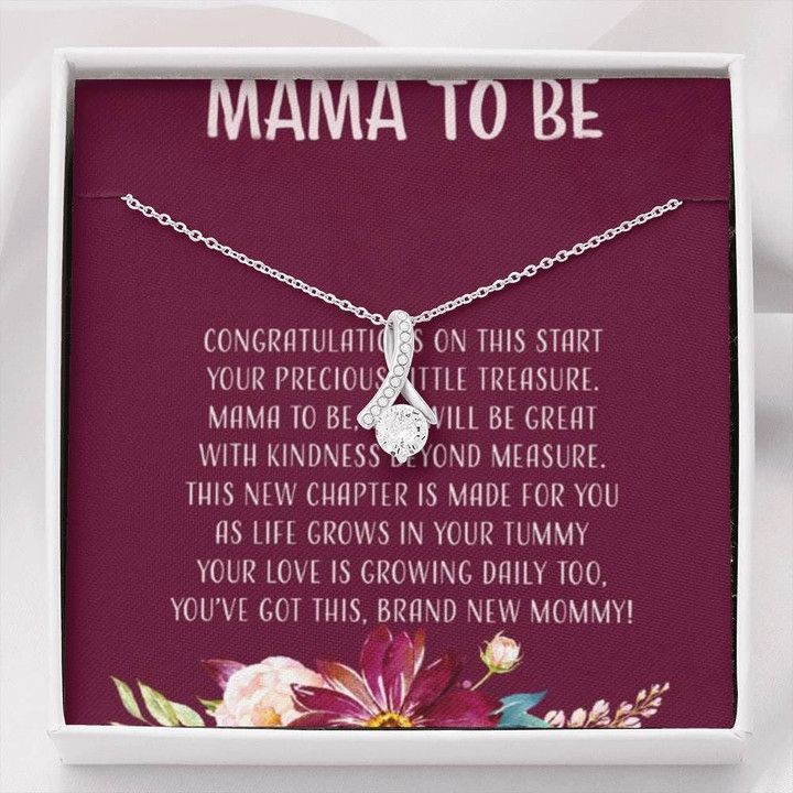 Alluring Beauty Necklace Gift For Mom Mama To Be You Will Be Great With Kindness Beyond Measure