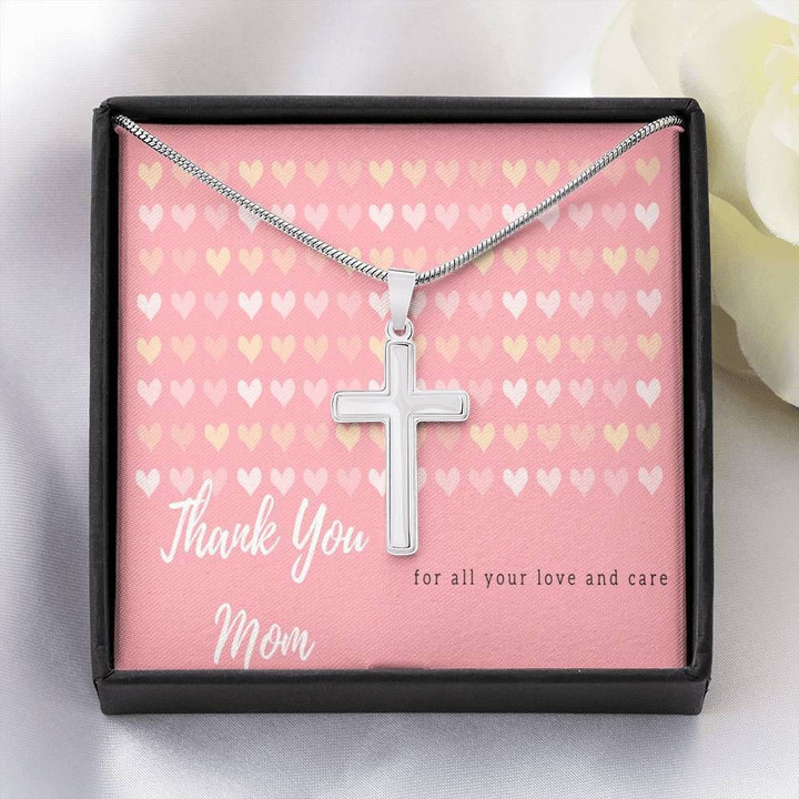 Necklace Gift For Mom Thank You For All Your Love