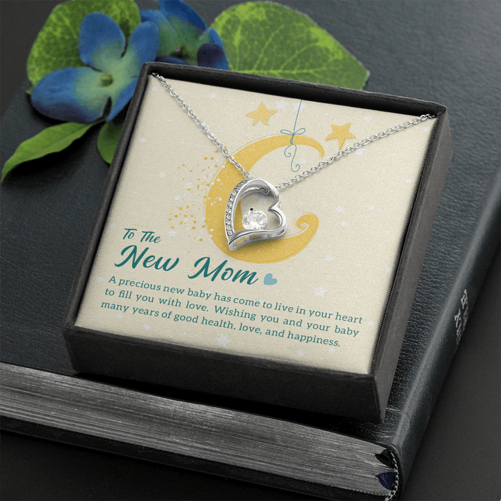 To The New Mom A Precious New Baby Forever Love Necklace