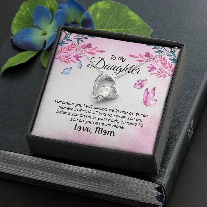 To My Daughter I Promise You Forever Love Necklace