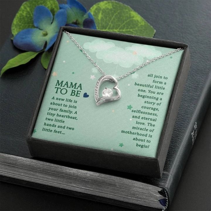 Mama To Be A New Life Forever Love Necklace