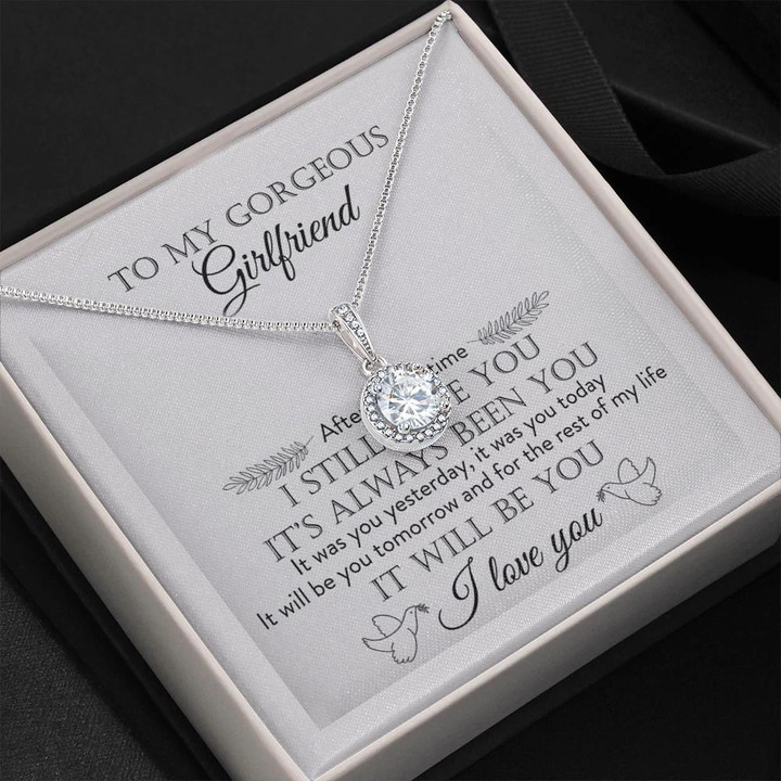 Cool Gift For Girlfriend I Still Love You It Will Be You Eternal Hope Necklace