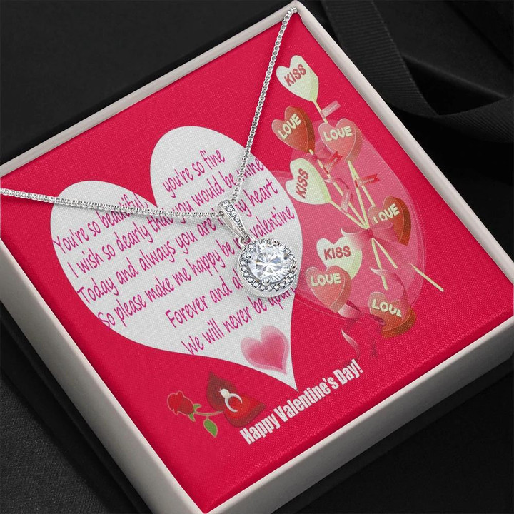 Gift For Wife Please Make Me Happy Be My Valentine Eternal Hope Necklace