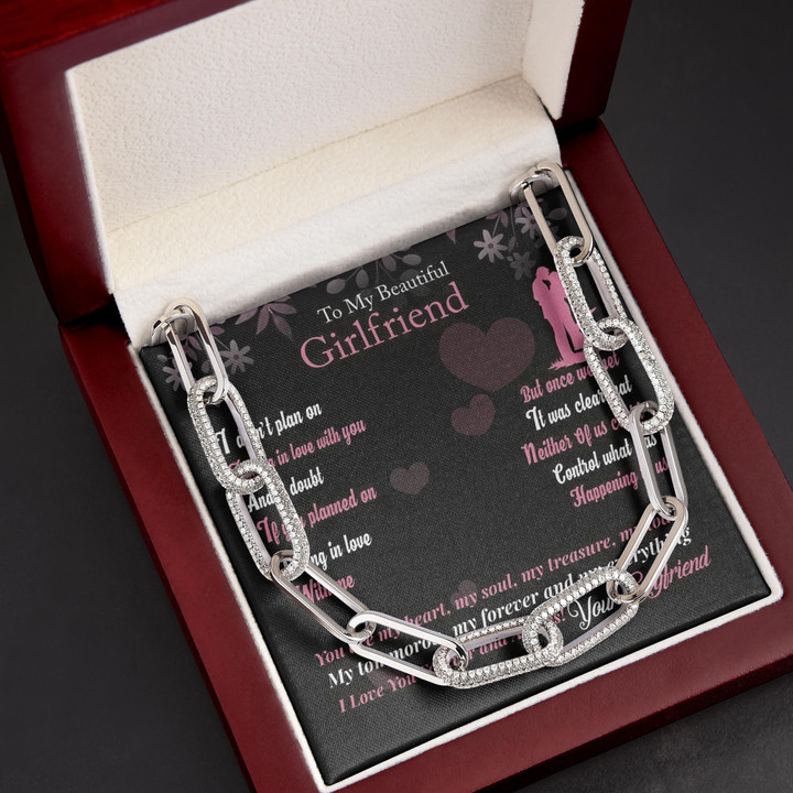 You Are My Treasure Gift For Girlfriend Forever Linked Necklace