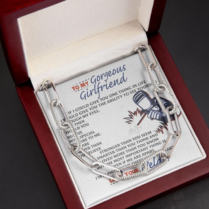 Welder Gift For Girlfriend How Special You Are To Me Forever Linked Necklace