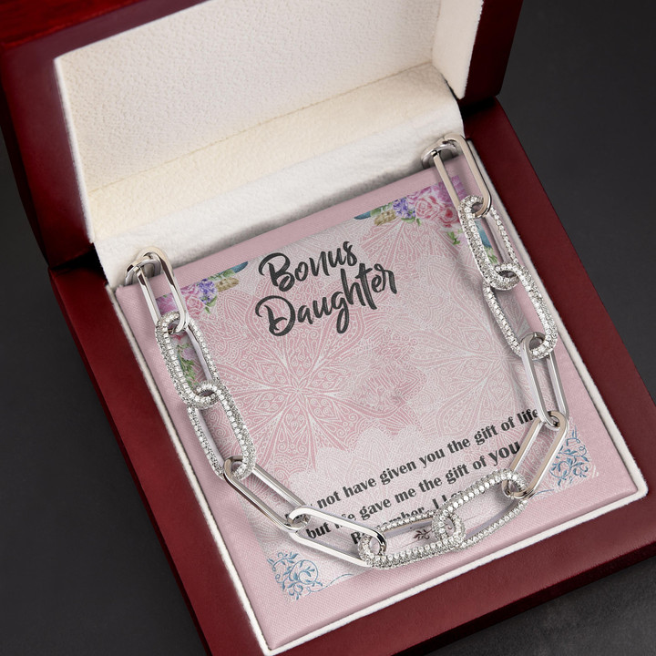 The Gift Of You Gift For Daughter Bonus Daughter Forever Linked Necklace