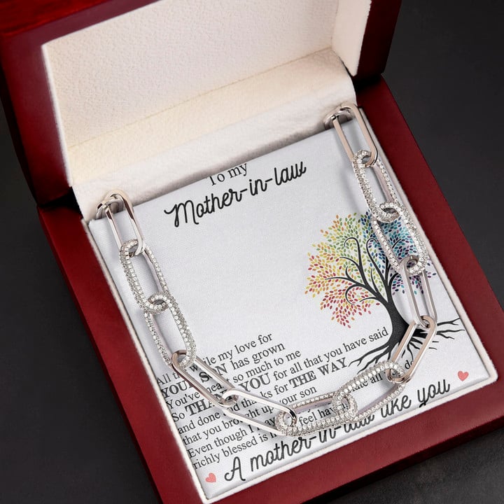 Gift For Mother-In-Law You've Meant So Much To Me Forever Linked Necklace