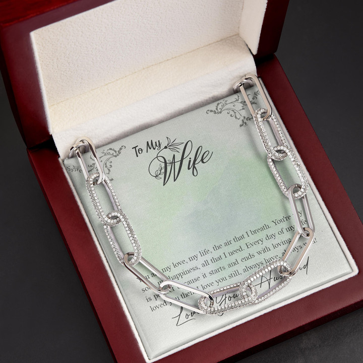 Every Day Of My Life Gift For Wife Forever Linked Necklace