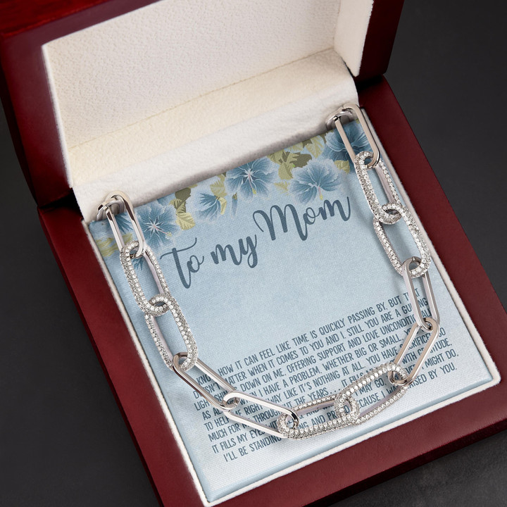 A Guiding Light Shining Down On Me Gift For Mom Mummy Forever Linked Necklace