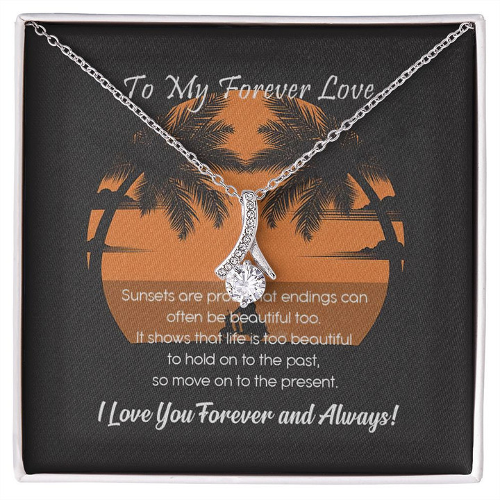 Gift For My Forever I Love Alluring Beauty Necklace