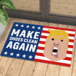 Trump Make Shoes Clean Again Doormat