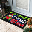 Grinch Go Home - Doormat