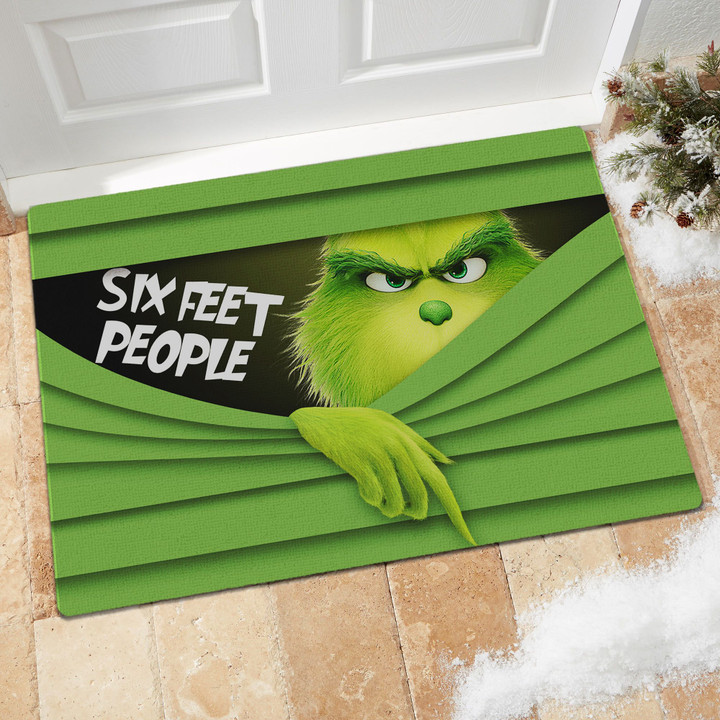 Six Feet People - Grinch Doormat