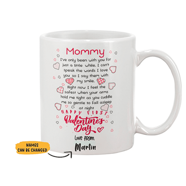 Personalized Limited Edition Mug For Mommy Valentine Gift
