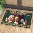 Hp Go Away Unless You Have Mask Doormat