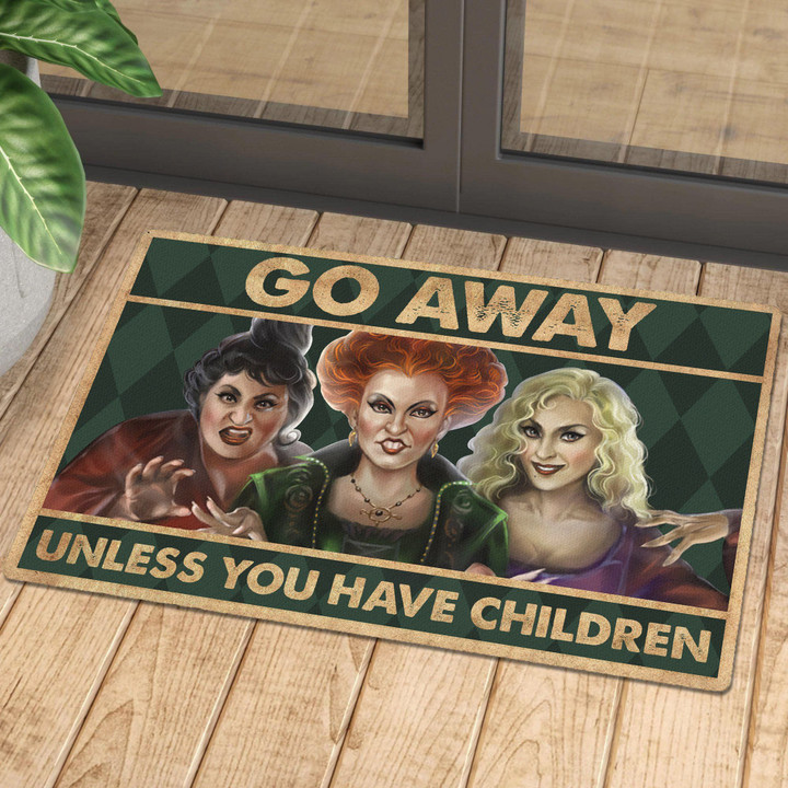 Hp Go Away Unless You Have Children Doormat