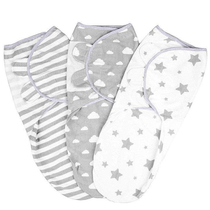 Starry Night Baby Swaddle 3-Pack