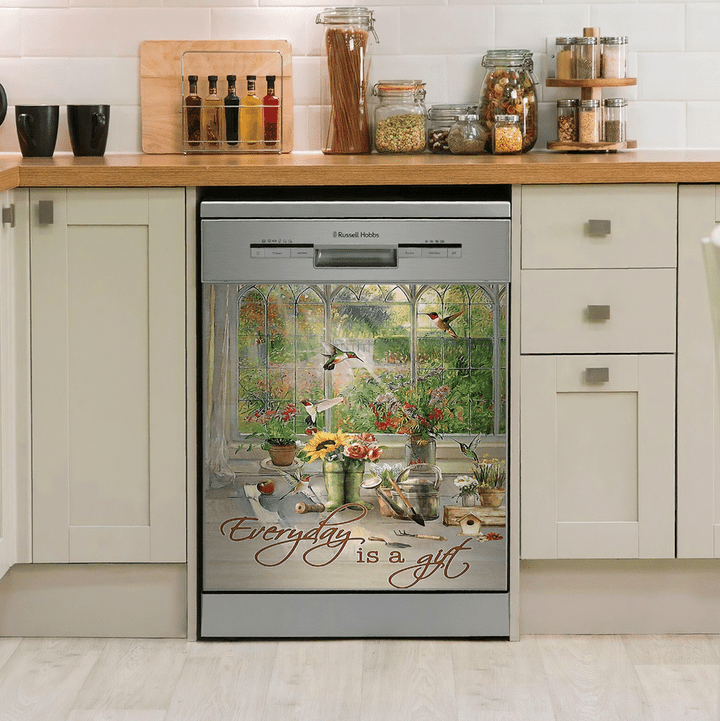 Stunning Colorful Picture Everyday Dishwasher Cover Sticker