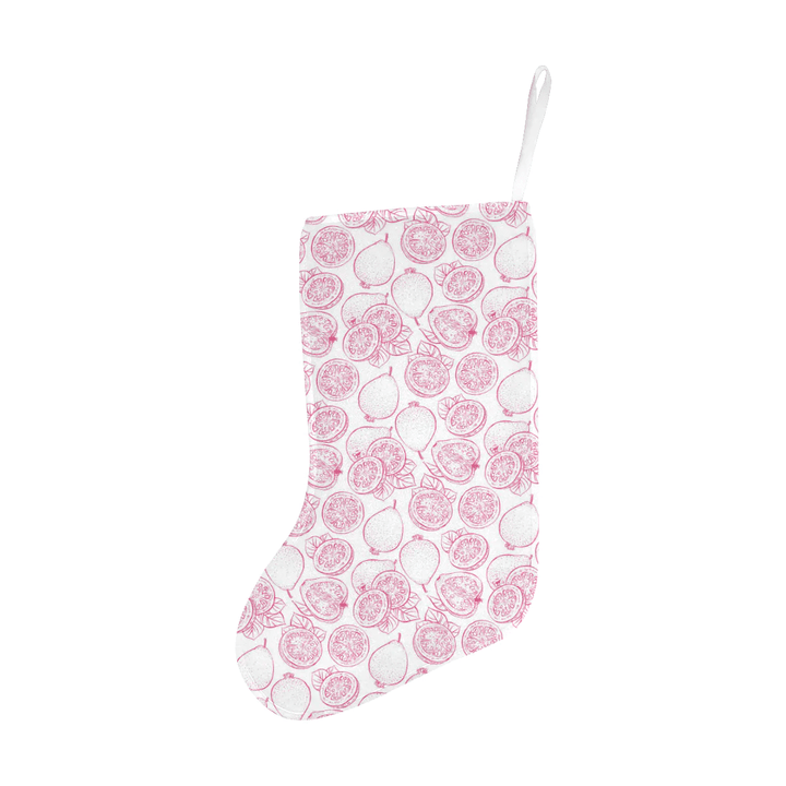 Sketch guava pattern Christmas Stocking Hanging Ornament