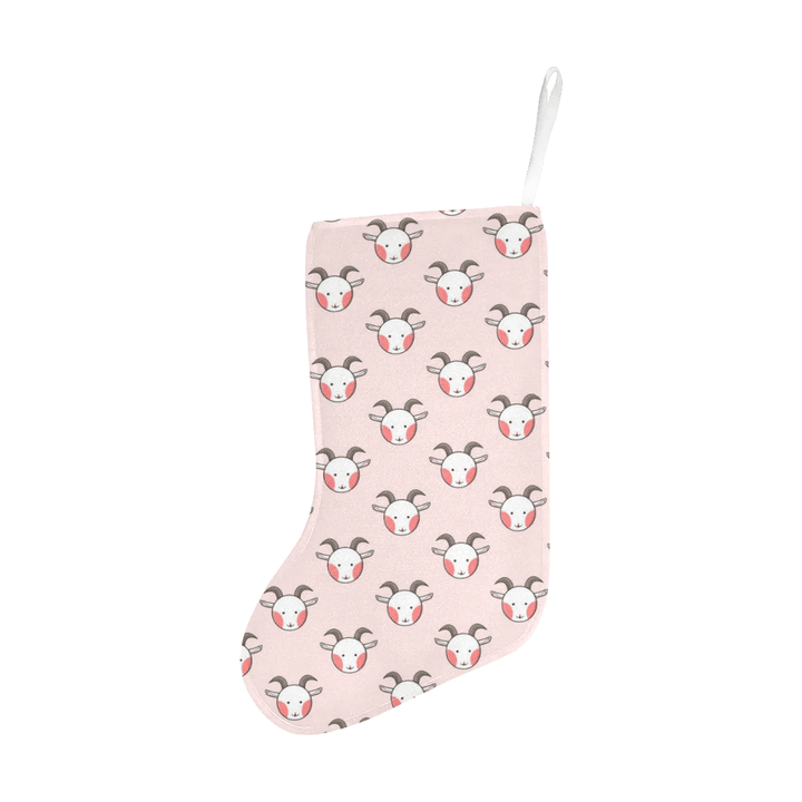Cute goat pattern Christmas Stocking Hanging Ornament