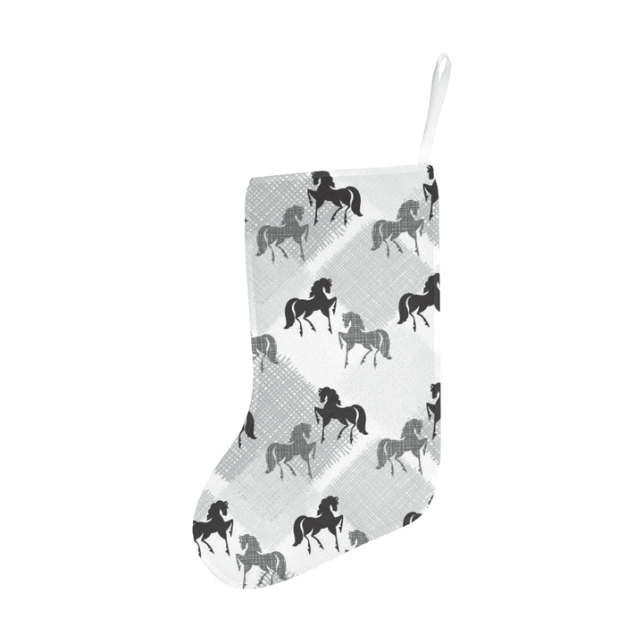 Horse Pattern Christmas Stocking Hanging Ornament