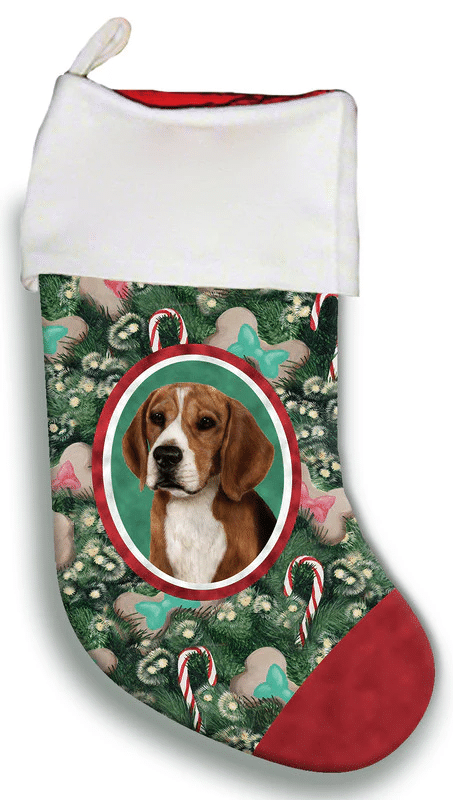 Beagle - Best of Breed Christmas Stocking Hanging Ornament