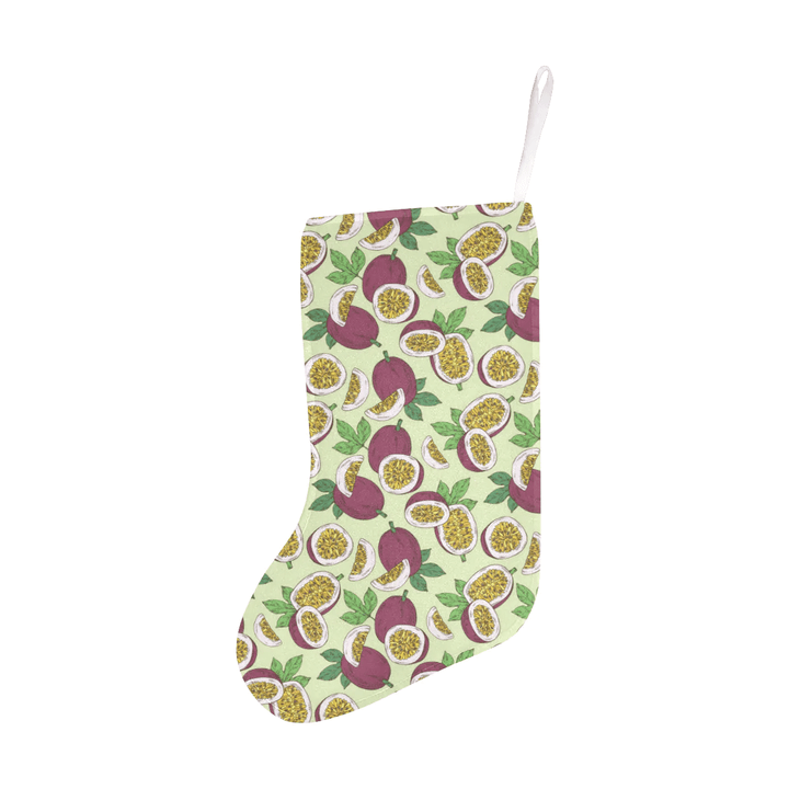 Paassion fruit pattern Christmas Stocking Hanging Ornament