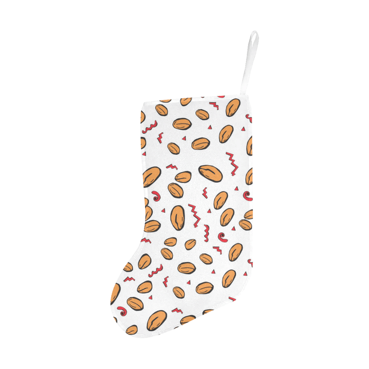 peanuts pattern background Christmas Stocking Hanging Ornament