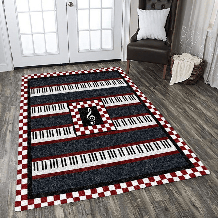 Music Area Rug Room Carpet Custom Area Floor Home Decor