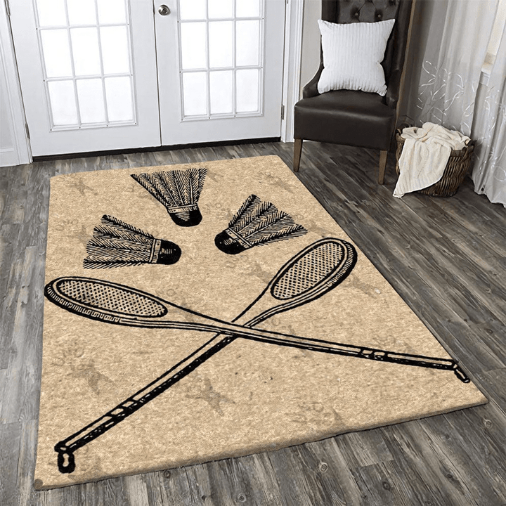 Badminton Area Rug Room Carpet Custom Area Floor Home Decor