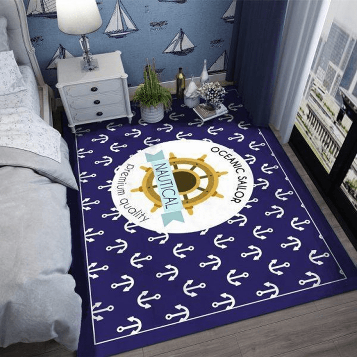 Anchor Rug Room Carpet Sport Custom Area Floor Home Decor
